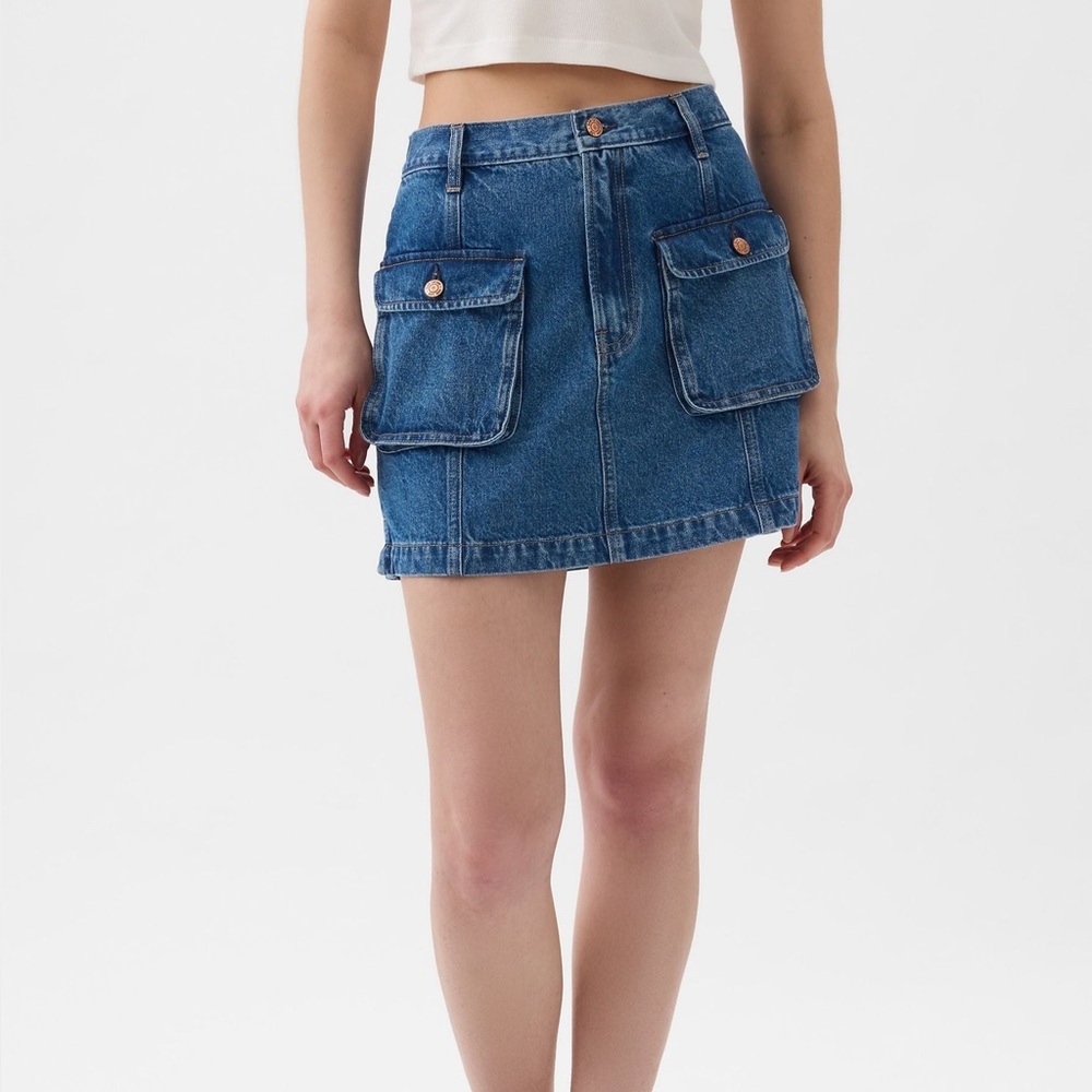 GAP Classic Blue Denim Skirt